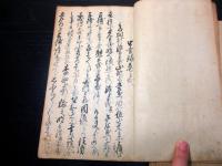 和本江戸期甲府城御金蔵破り写本「甲金録」上下2冊揃い