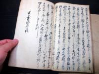 和本江戸期甲府城御金蔵破り写本「甲金録」上下2冊揃い