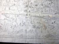 幕末～明治期古地図鳥瞰図「鎌倉絵図」1点