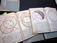 和本江戸元禄2年（1689）「天文図解」6冊揃い