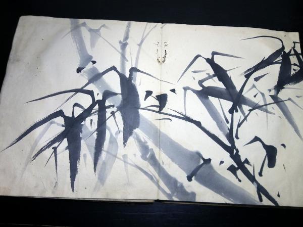 和本江戸後期広渡湖秀（巌斐）「画帖」1帖/肉筆画(広渡湖秀（巌