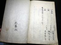 和本江戸期田沼意知暗殺写本「始末太平記」5冊揃い