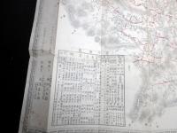 明治11年（1878）古地図「信濃国全図」1舗