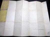 明治11年（1878）古地図「信濃国全図」1舗