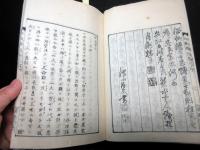 和本明治期ぐらいの医学写本「粘敗療談」上下合1冊