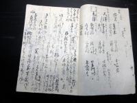 和本江戸期中山道道中記写本「木曽路」1冊
