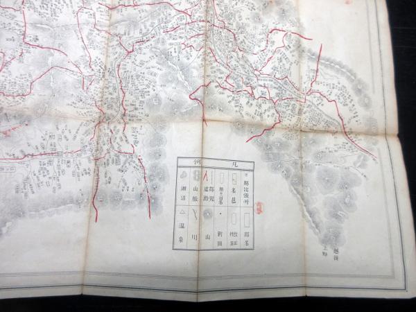 明治11年（1878）古地図「信濃国全図」1舗(桶畑正太郎) / 北さん