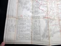 明治11年（1878）古地図「信濃国細見全図」1舗