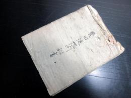 和本江戸期写本「豊田流砲術秘書」1冊