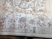 江戸期古地図鳥瞰図「高野山絵図」1点