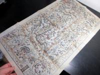 江戸期古地図鳥瞰図「高野山絵図」1点