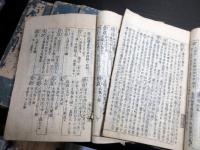 和本江戸元禄13年（1700）序「本朝武家評林大系図」5冊揃い