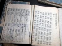 和本江戸元禄13年（1700）序「本朝武家評林大系図」5冊揃い