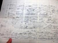 幕末～明治期古地図鳥瞰図「多武峯之図」1点