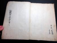 和本江戸寛文10年（1670）「信州佐久郡根々井本江村御縄打帳」1冊