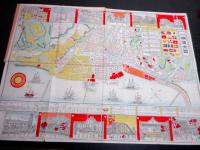 明治29年（1896）再版古地図「新撰横浜全図」1舗
