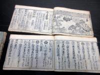 和本江戸宝永2年（1705）京都地誌「京羽二重」7冊揃い