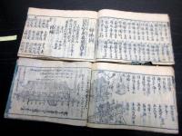 和本江戸宝永2年（1705）京都地誌「京羽二重」7冊揃い