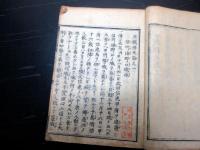 和本江戸元禄5年序（1692）兵法「古戦得失論」全3巻合1冊揃い