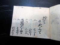 和本江戸文政9年（1826）花火のレシピ写本「花火合薬」1冊