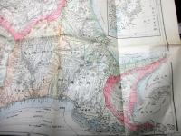 明治40年（1907）函館書林大盛堂古地図「実用北海道新地図」1舗