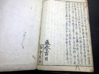 和本江戸期松会版「古今和歌集」下1冊