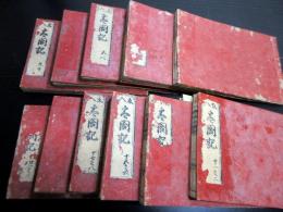和本江戸宝永7年（1710）「太閤記」11冊揃い