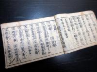和本江戸元禄6年序（1693）医学薬学「救民妙薬」全1冊