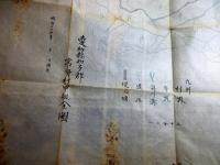 明治21年（1888）古地図「愛知県尾張国知多郡常滑村甲組全図」1舗