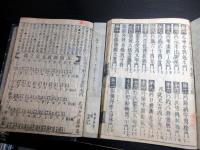 和本江戸享保3年（1718）仏教音韻学「新増韻鏡易解大全/新増韻鏡字子大全」5冊揃い