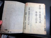 和本江戸享保3年（1718）仏教音韻学「新増韻鏡易解大全/新増韻鏡字子大全」5冊揃い