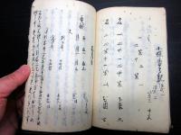 和本江戸期「香道写本（一二三香）」1冊