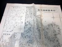 明治期ぐらい長野古地図「松本平明細地図」1点