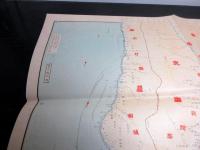 大正14年（1925）古地図「大正最新樺太精図」1点