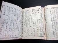 和本幕末～明治期読本「美濃旧衣八丈綺談」2冊