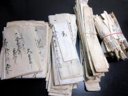 和本江戸～明治期長野古記録「信濃国更級郡瀬原田布施五明村文書」70点以上