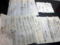 和本江戸～明治期長野古記録「信濃国更級郡瀬原田布施五明村文書」70点以上