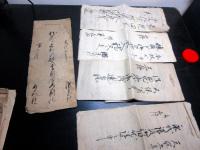 和本江戸～明治期長野古記録「信濃国更級郡瀬原田布施五明村文書」70点以上