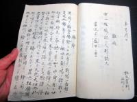 和本江戸安政5年（1858）兵法兵学写本「一騎要用記百箇条聞書」1冊