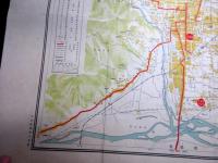 昭和22年（1947）古地図「長野市街図」1舗