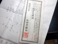 明治21年（1888）国学神道「一天九地分生図説」1点