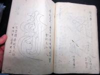 和本江戸期仏教梵字写本「五点具足字」1冊
