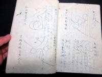 和本江戸期仏教梵字写本「五点具足字」1冊