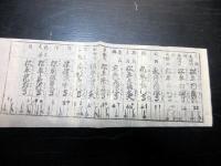 幕末期「武鑑摺物」4点