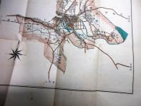 昭和11年（1936）埼玉行田古地図「町村合併記念忍町全図」1点