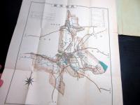 昭和11年（1936）埼玉行田古地図「町村合併記念忍町全図」1点
