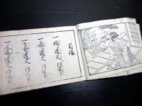 和本江戸期恋文文例集「諸女安文大全」全1冊