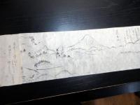 江戸期「富士山絵巻物（仮題）」1巻