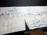 江戸期「富士山絵巻物（仮題）」1巻