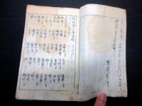 和本江戸弘化5年（1848）「狂歌崑山集」全1冊